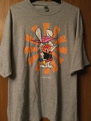 Ricochet Rabbit (Yogi Bear Family) – Graphics Made To Look Old – Gray – 4XL