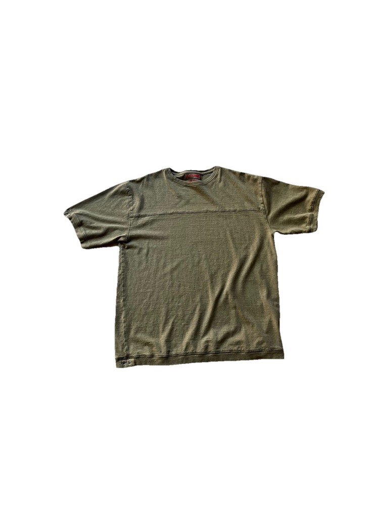 VTG Dash Hemp Men’s Green Short Sleeve T Shirt Size Large Hemp Cotton Blend