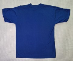 Egypt Egyptian Hieroglyphic Alphabet Embroidered Souvenir Blue T-shirt Size M