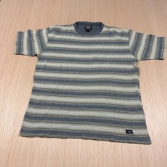 Vintage 90s Dockers Levis Striped Shirt Medium Skater Oversized men’s Grunge