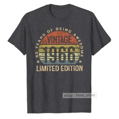 Vintage 1964 Birthday 60 Years Old Of Being Awesome T-Shirt 60th Bday Tee Gifts