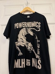 2017 Lauryn Hill Nas Powernomics Tour T-Shirt XL Concert Hip Hop Rap Tee USA