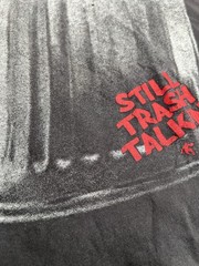 Vintage 90s AND1 Still Trash Talkin T-Shirt Mens Large Black USA Rare Basketball
