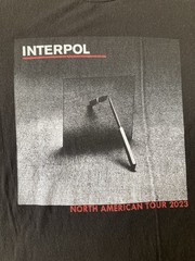 Interpol – North American Tour 2023 Concert Tee Shirt Size? See Photos