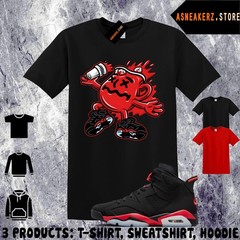 Tee Shirt Matching AJ 6 Infrared Salesman 2026 Match Sneaker Kool Kicks T-Shirt