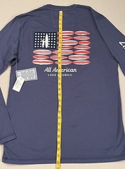 Johnnie-O Lake Okoboji Graphic Tee Shirt Men’s Sz S Color Blue New W/Tags