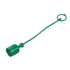 A-C211016-AI Dust Cap, 1/2″, Green