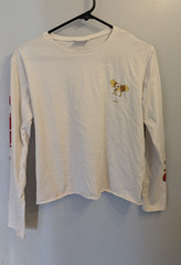 1984 Gremlins Long Sleeve Vintage Crew Neck T-Shirt White/Red L/G RARE Gizmo