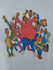 FAT ALBERT AND FRIENDS MENS T-SHIRT SIZE 4X LARGE NEW