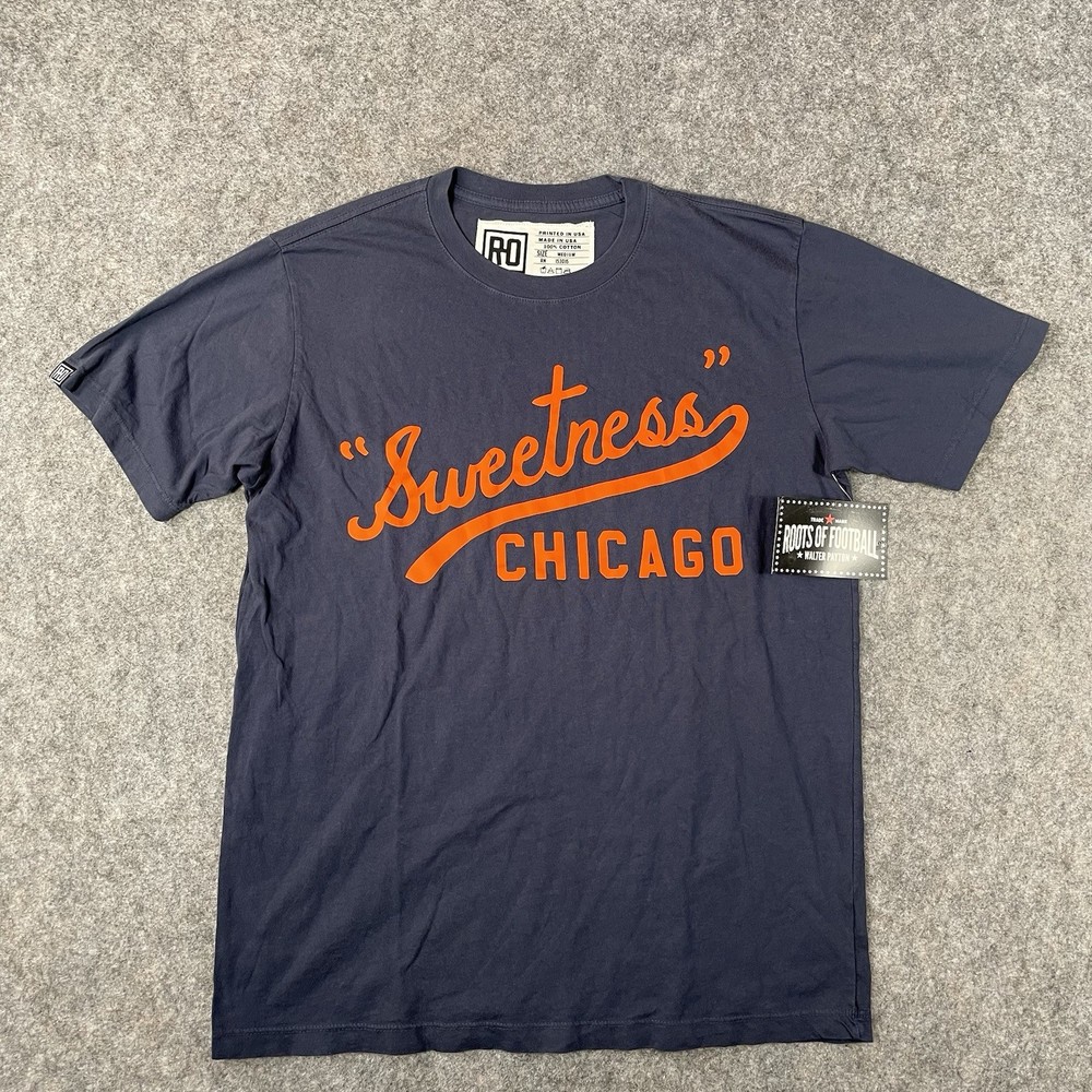 Roots Of Fight Sweetness Chicago Bears Walter Payton Shirt Mens Medium Football