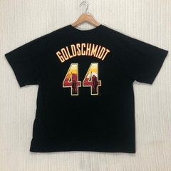 Majestic Arizona Diamondbacks Paul Goldschmidt 44 Black T-Shirt Mens 2XL Desert