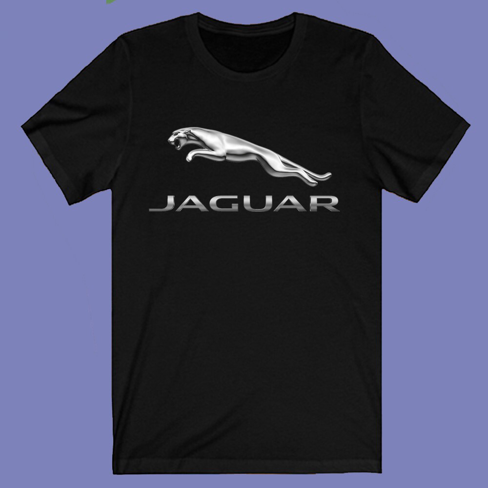 Jaguar Car Racing Company Men’s Black T-shirt Size S-3XL