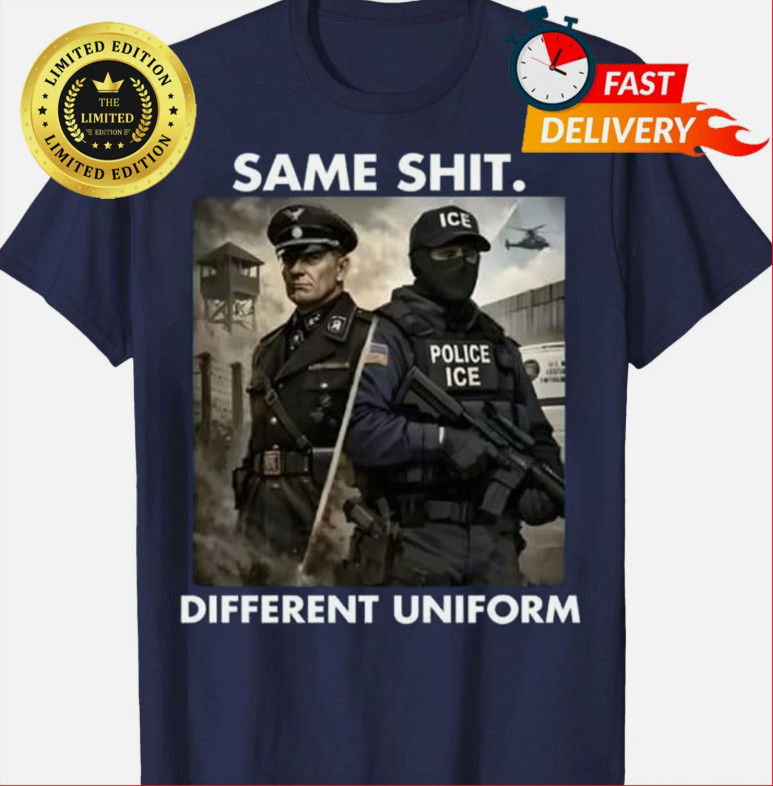Anti Trump Political Same Sht Different Uniform T-Shirt