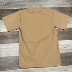 Shaka Wear Tan T-Shirt Unisex Sz Medium 100% Cotton Heavyweight Crewneck EUC