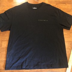 YoungLA Mens Oversized Gym T-Shirt Mens Large Black Cotton Logo