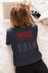 Muse Tour 2026 Concert T-Shirt Alternative Rock Band Tee Reprint
