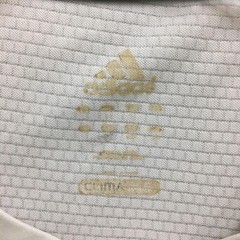 Adidas Shirt Large Adult White Climalite Short Sleeve Athletic Casual Tee Mens L