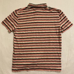 Men’s Tommy Hilfiger Short Sleeve Polo shirt XL Custom Fit Pink/Blue Striped