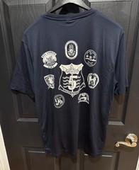 U.S. Navy COMSUBDEVRON 5 Submarines Navy Blue T-Shirt Medium Athletic Shirt