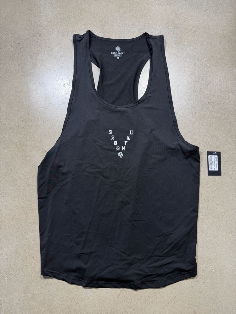 Darc Sport Victory Dry Wolf Mecca Tank in Black XL