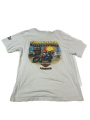 Harley Davidson Chandler, Arizona Biker Girl White Shirt Mens Large 2014