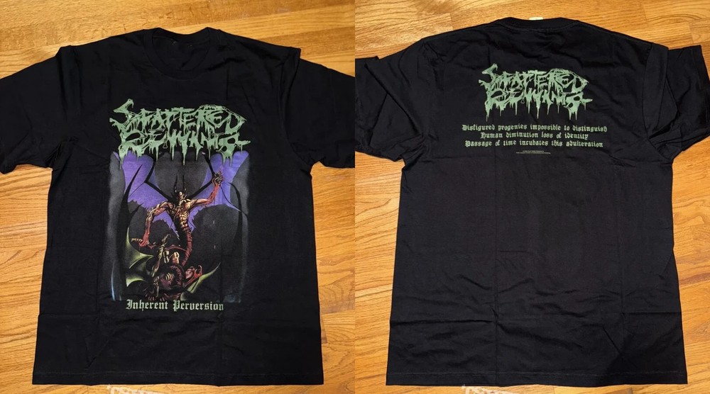 Scattered Remnants Inherent Perversion Reprint Tee Unisex Cotton S-4XL