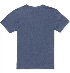 VOLCOM Line Service Short Sleeve T-Shirt sz XL X-Large Heather Navy Modern Fit