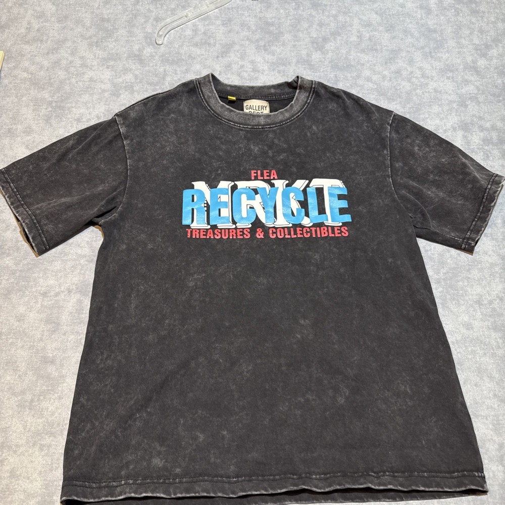 Gallery Dept. Black Crew Neck Men’s T-Shirt Sz M Dept De La Gallerie-869
