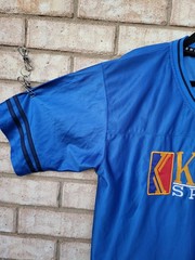 90s vintage Karl Kani Sport jersey blue Size XL Oversized Rare Vcg For Its Age