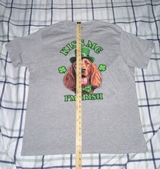 Way To Celebrate St Patrick’s Day T-Shirt Men Light Grey Size L NWOT