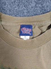 Vintage Three Toad Sloth T Shirt Mens Size XL Costa Rica Baby Short Sleeve 90s