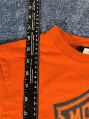 Harley Davidson Shirt Men’s Small Orange Salt Lake City Utah Snowboarding 2021