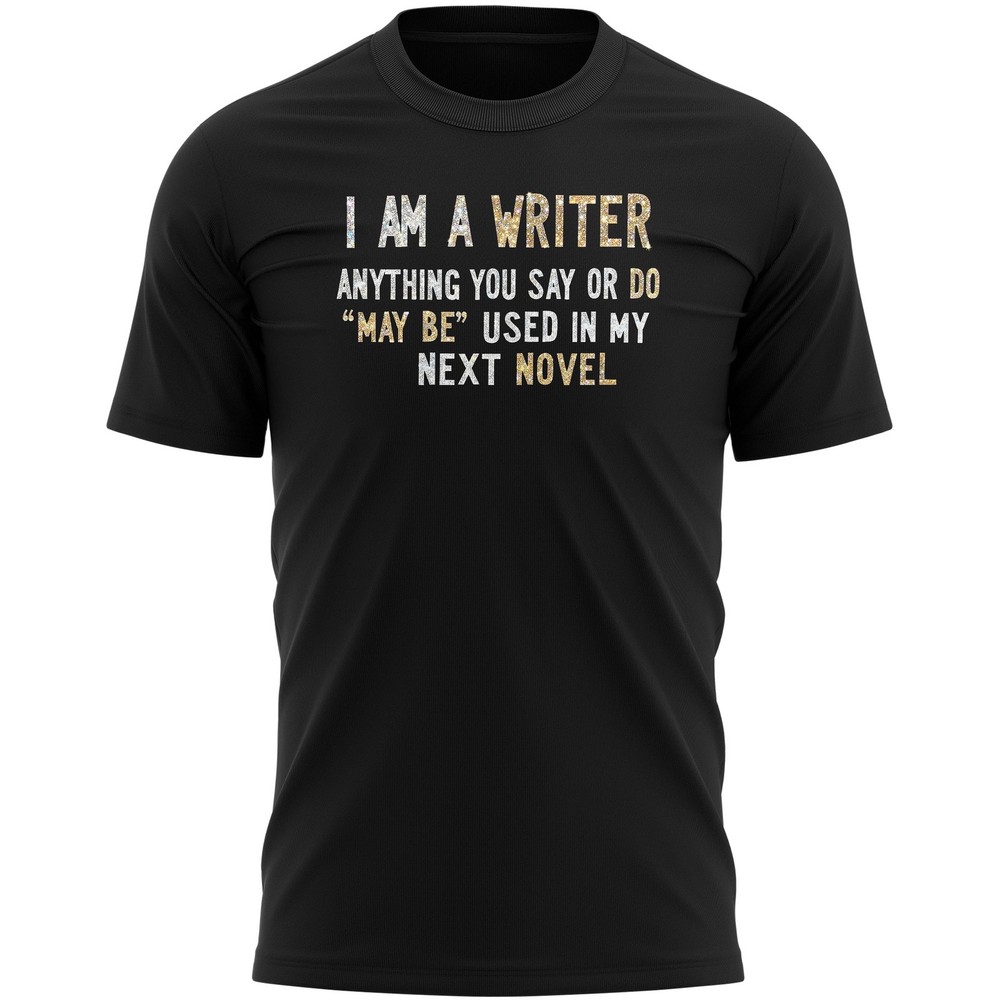 Funny Writer T Shirt for Men Humorous Author Design Perfect Gift for Dads or …