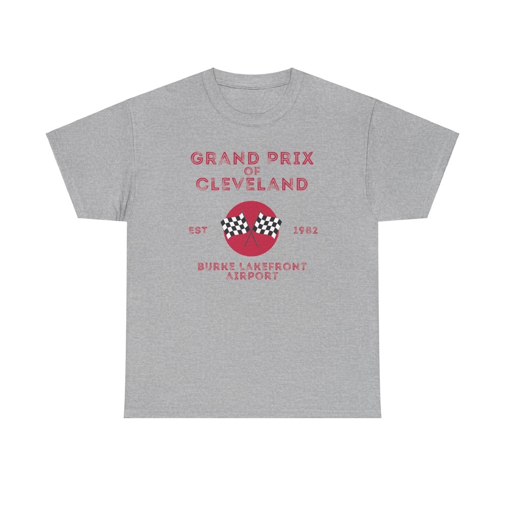 Grand Prix of Cleveland Ohio Burke Lakefront Airport Unisex Heavy Cotton Tee