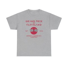 Grand Prix of Cleveland Ohio Burke Lakefront Airport Unisex Heavy Cotton Tee