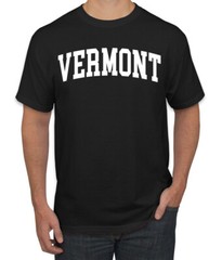 State of Vermont College Style White Fashion Men T-Shirt