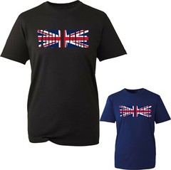 Personalised Your Name British UK Flag T-Shirt United Kingdom Country Love Gifts