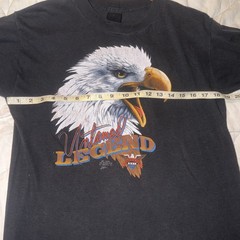 Vintage 1986 Harley Davidson 3D Emblem Eagle Untamed Legend Rare Melbourne Fl