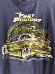 Vintage Y2K Universal Studios Fast and Furious 2 Promo Long Sleeve Racing Tee…