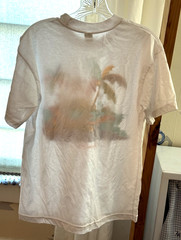 Vintage All-Cotton Tee Shirt Malaysian Batik Men’s 42 NWOT
