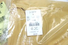 J Crew Mens Slim Washed Pocket T Shirt Size Large Orange/Yellow MSRP 24.50