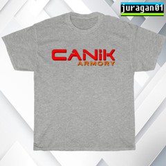 CANIK Superior Firearms Logo Black/Navy/Sport Grey/White Men’sT-Shirt S-5XL