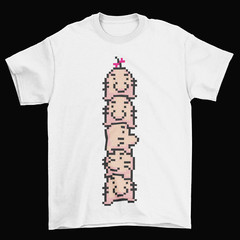 Mr. Saturn Tower T-Shirt Unisex Cotton Adult Sizes Nintendo Earthbound SNES New