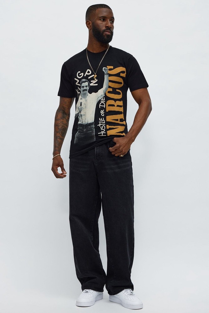 Narcos Kingpin Short Sleeve Tee – Black