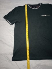 MBX Size M Dark Teal / Green Short Sleeve Chest Pocket Polo T-shirt