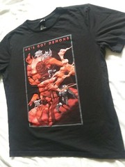 Hellboy Movie T Shirt 2019 Promo Promotional Mike Mignola Hes Got Demons s Large