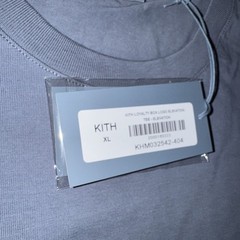 Kith Loyalty Box Logo Elevation Tee Made to Order Size XL NWT and Pin