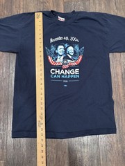 Vintage Obama Biden T Shirt Sz M/L Change Can Happen Political Y2K