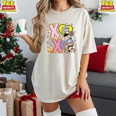 Disney Up Movie XOXO T-Shirt, Disney Up Carl And Ellie Happy Valentine’s Day Tee