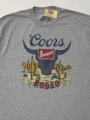 * New * Tee Luv Coors Banquet Rodeo Graphic Tee Men’s Large (L) 100% Cotton
